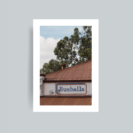 Bushells Rooftop Photography Print