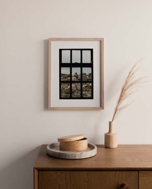 Framed by Wilderness Photography Print Lifestyle