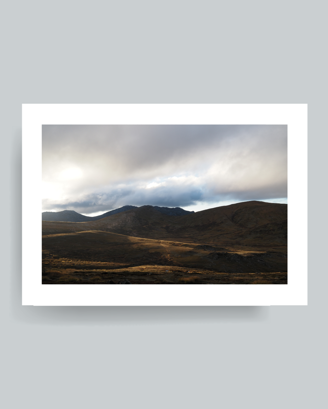 Main Range Photography Print Unframed