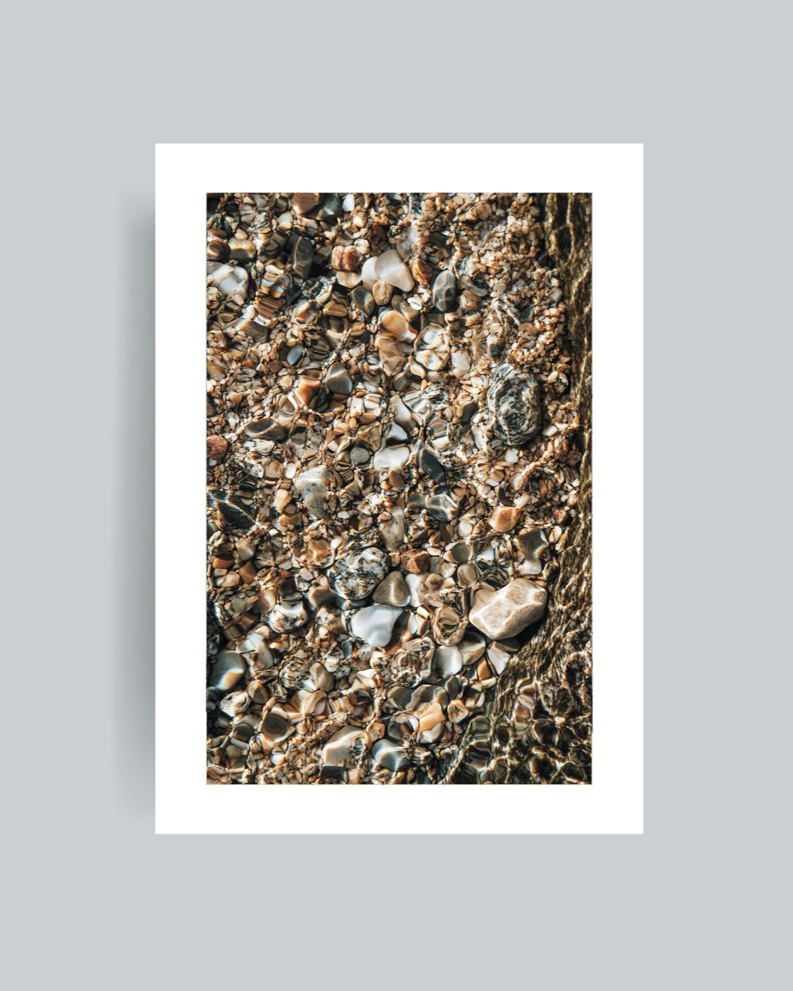 Pebble Photography Print Unframed