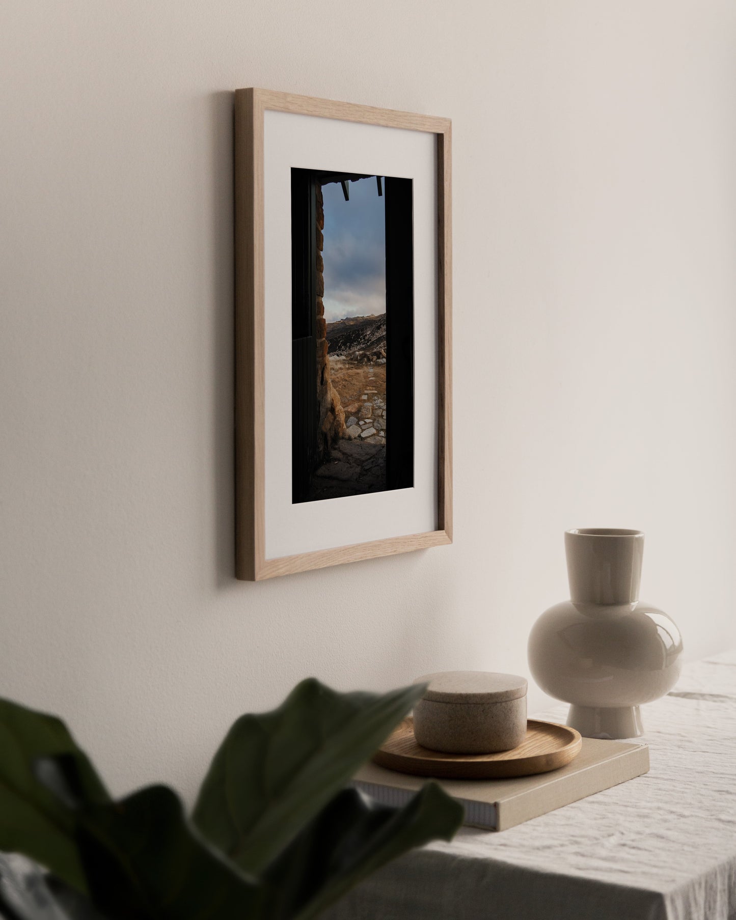 Shelter Photography Print Side View