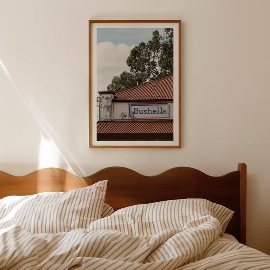 Bushells Rooftop Photography Print